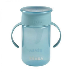 Cana de invatare Beaba 340 ml Blue