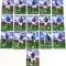 Lot 16 magneti frigider-fotbal - jucatori Nationala de Fotbal a FRANTEI