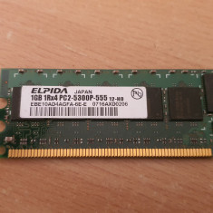 Ram Server Elpida 1GB DDR2 667MHz EBE10AD4AGFA-6E-E