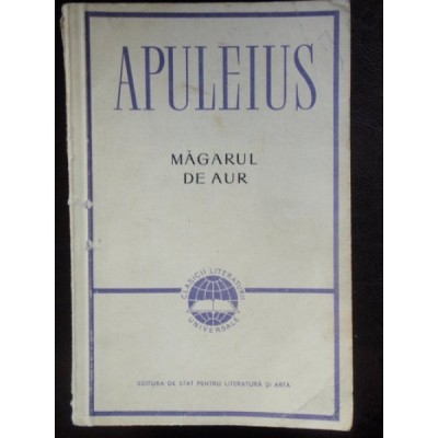 MAGARUL DE AUR - APULEIUS foto