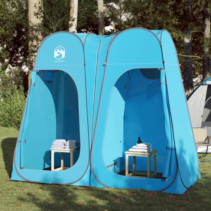 Gossi cort de intimitate pop-up, albastru, impermeabil