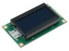 'Afişaj LCD Alfanumeric 8x2 LED Negru'