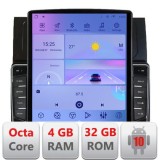 Navigatie VW Touran 2003-2009 clima automata H-touran2 ecran tip TESLA 9.7&quot; cu Android Radio Bluetooth Internet GPS WI CarStore Technology
