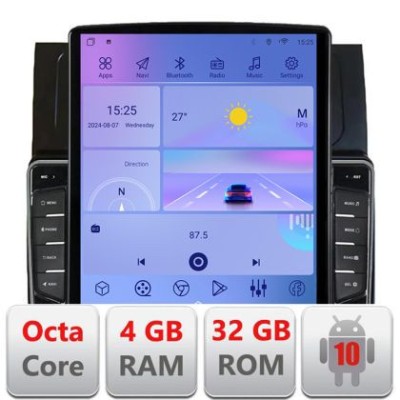 Navigatie VW Touran 2003-2009 clima automata H-touran2 ecran tip TESLA 9.7&amp;quot; cu Android Radio Bluetooth Internet GPS WI CarStore Technology foto
