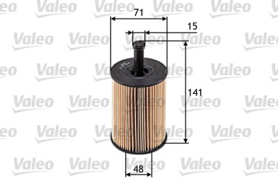 VALEO 586506 Filtru ulei foto