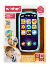 Smartphone interactiv pentru bebelusi Winfun cu sunete si lumini, 6+ luni