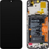 Display cu Touchscreen Honor X5 Plus / X6a, cu Rama si Acumulator, Negru, Service Pack 0235AJLY