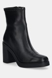 Steve Madden botine Mesmerize culoarea negru, cu toc drept, 11005105