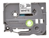 Banda Laminata Original Brother Black on White, TZE221, pentru H105WB|P-TOUCH PT-E110VP|D400|D450|E300VP|E550WVP|H110|H500|P700|P750W|PT-D210|PT-D210V