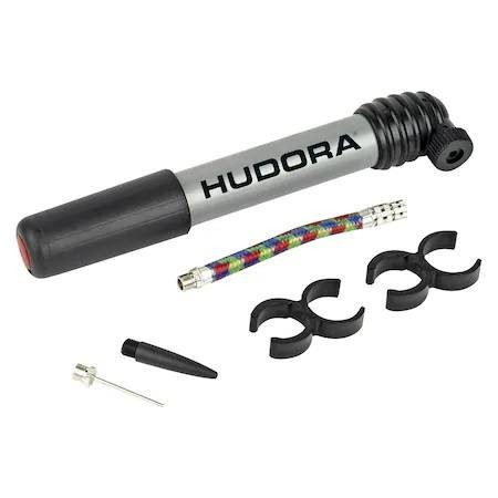 Pompa manuala Ultimate pentru minge si bicicleta, Ac aluminiu, Furtun flexibil, Adaptor de plastic