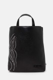 Desigual rucsac GOODALL SUMY MINI femei, culoarea negru, mic, cu imprimeu, 24WAKP34