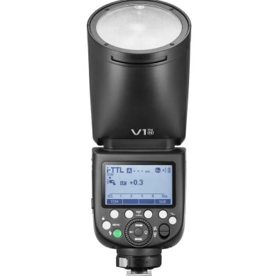 Blit cu Cap Rotund Godox V1Pro N TTL Li-ion Round Head Nikon Camera Flash foto