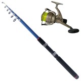 Cumpara ieftin Set lanseta Fishing 2.7 m si mulineta LC140, Cool Angel