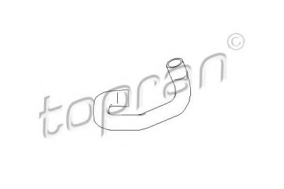 Furtun radiator OPEL ASTRA G Cupe (F07) (2000 - 2005) TOPRAN 207 403 foto