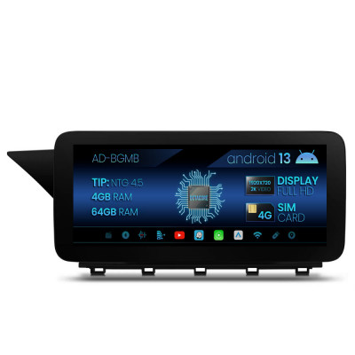 Navigatie Mercedes Benz GLK X204 (2013-2015), NTG 4.5, Android 13, MB-Octacore, 4GB RAM + 64GB ROM, 12.3 Inch - AD-BGMB1000445+AD-BGRKITMB007 foto