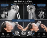 Cap de dus 2 &icirc;n 1 cu Cap Rotativ &ndash; Schimbare Rapidă St&acirc;nga Dreapta