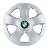 Set 4 Capace Roti 14 inchi (R14) Bis Gri-Negru, Compatibile Cu BMW, Autohelix MSA