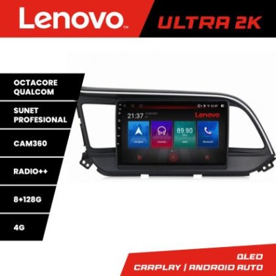 Navigatie HHyundai Elantra 2018- M-1581 Octa Core Android Radio Bluetooth GPS WIFI/4G DSP 2K 8+128GB 360 Toslink CarStore Technology foto