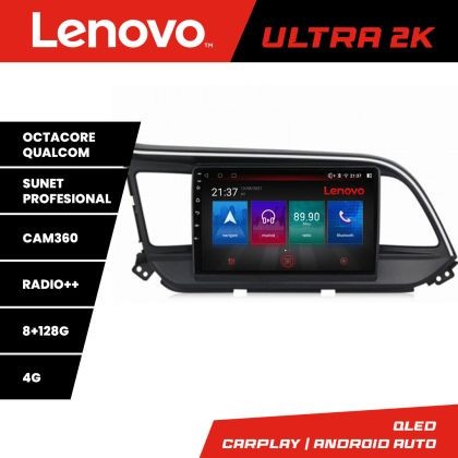 Navigatie HHyundai Elantra 2018- M-1581 Octa Core Android Radio Bluetooth GPS WIFI/4G DSP 2K 8+128GB 360 Toslink CarStore Technology