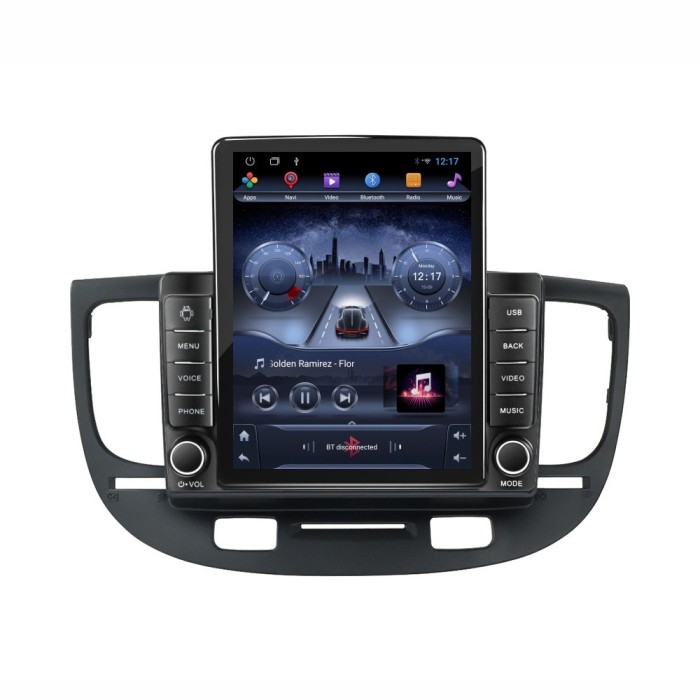 Navigatie dedicata cu Android Kia Rio II 2005 - 2011, 2GB RAM, Radio GPS Dual