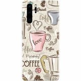Husa silicon pentru Huawei P30 Pro, Coffe And Donuts