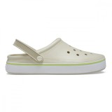 Saboți Crocs Crocband Off Court Clog Bej - Bone