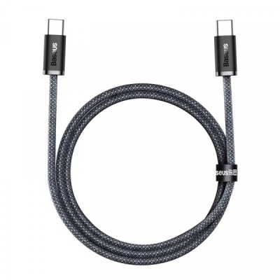 Cablu Date si Incarcare USB-C - USB-C Baseus Dynamic Series, 100W, 1m, Gri CALD000216 foto