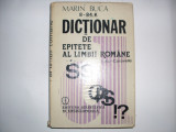 Dictionar De Epitete Al Limbii Romane - Folio Caravelle ,551173