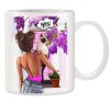 Cana alba personalizata cu Pisica, INOVATIX&reg;. 330ml, Oem