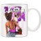 Cana alba personalizata cu Pisica, INOVATIX&reg;. 330ml