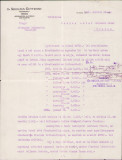 HST A1244 Act antet avocat evreu Nikolaus Guttmann 1931 Oradea