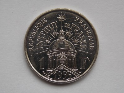 1 franc 1995 Franta-comemorativa foto