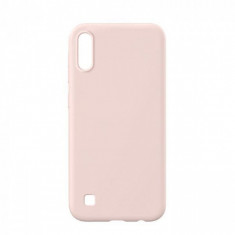 Husa Samsung Galaxy A10 Lemontti Silicon Soft Slim Pink Sand foto