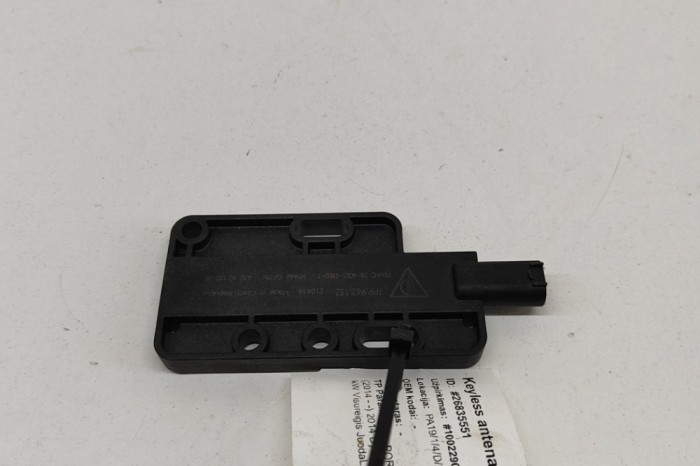 Antena Keyless Entry PORSCHE MACAN 95B 2014 OEM: 7PP962132,7PP.962.132 26835551