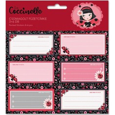 SET ETICHETE CAIET LA COCCINELLE foto
