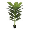 Planta Artificiala 24 Frunze fara Ghiveci 160cm Verde ModernLight Concept