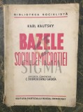 BAZELE SOCIAL-DEMOCRATIEI