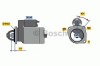 Starter FIAT DOBLO Microbus (223, 119) (2001 - 2016) BOSCH 0 986 019 301