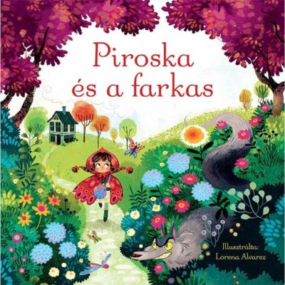 Piroska &amp;eacute;s a farkas - Mesek&amp;ouml;nyv &amp;eacute;s 30 darabos kirak&amp;oacute; foto