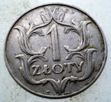 1.533 POLONIA 1 ZLOTY ZLOT 1929, Europa, Nichel