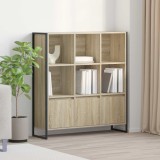 VidaXL Dulap pentru cărți 2 pcs Sonoma 99,5 x 30 x 108,5 cm 3403023