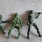 Figurină Romania anilor 80 Ceaușescu Bușteni 1983 set 3 infanteriști