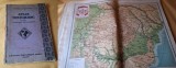 Atlas Geografic Școli Secundare 1928, General Teodorescu - Carte Veche de Colecție, Hărți Lizibile, 31x22 cm