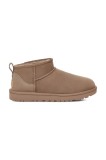 UGG cizme de zăpadă din piele &icirc;ntoarsă Classic Ultra Mini culoarea bej, 1116109.CRBO