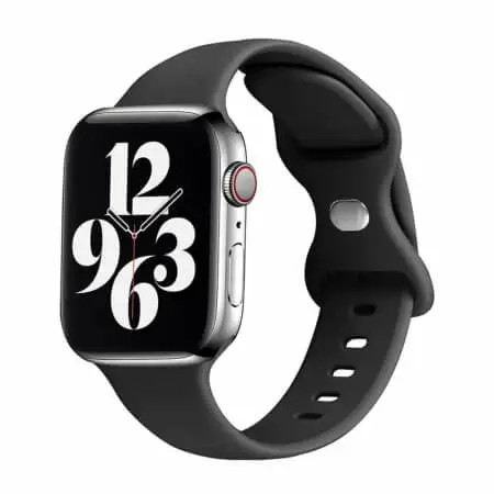 Curea Ceas Apple Watch 1 2 3 4 5 6 7 SE (38mm 40 mm 41 mm) Negru W031