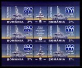 Cumpara ieftin RO 2009 ,LP 1831 a ,&quot; ROMGAZ-100 de ani &quot;, minicoala 6 marci+3 viniete ,MNH, Nestampilat