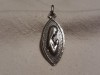 Argint MEDALION FECIOARA MARIA vechi EXCEPTIONAL de efect RAR splendid DELICAT