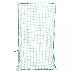 vidaXL Plasă de remorcă cu funie elastică, verde, 2,7x1,5 m, PP