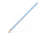 Creion grafit B Grip 2001 bleu sky Faber-Castell, triunghiular