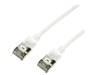 Patch Cord Cat6a U/FTP Alb TPE, Logilink